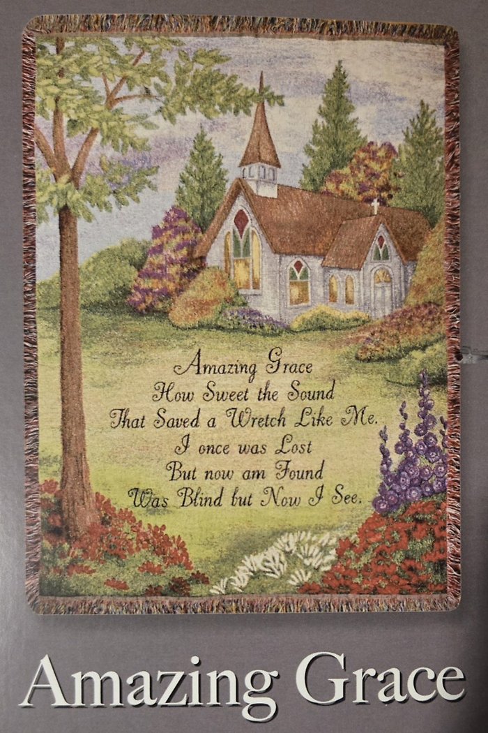 Amazing Grace Throw