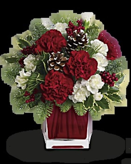 Christmas Square Red