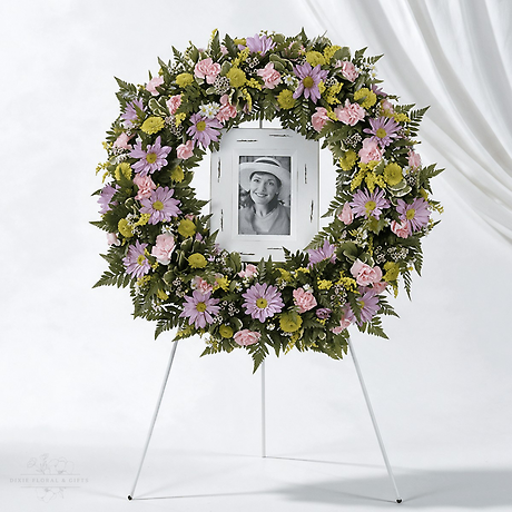 Portrait Standing Wreath